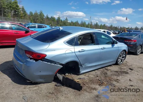 2015 Chrysler 200 C из США, поврежденный, VIN 1C3CCCCB0FN631849